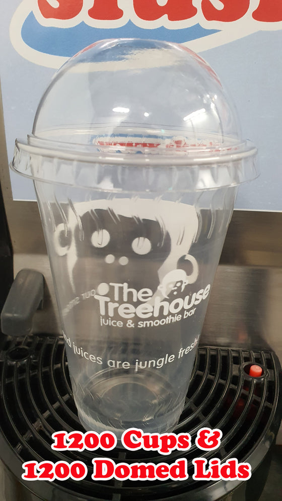 Clearance Milkshake Cups with Lids Included!