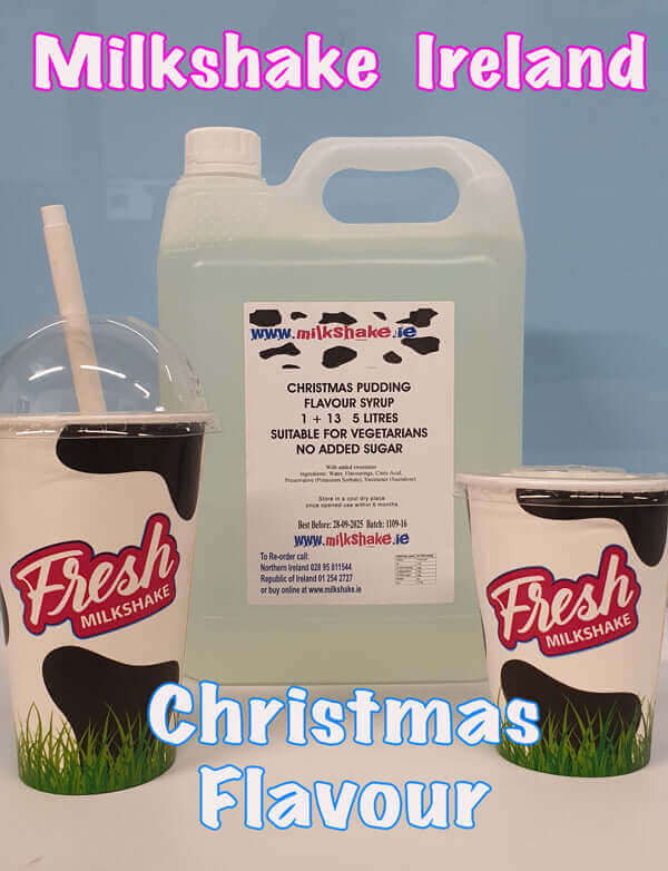 Christmas Pudding Flavour Milkshake Mix