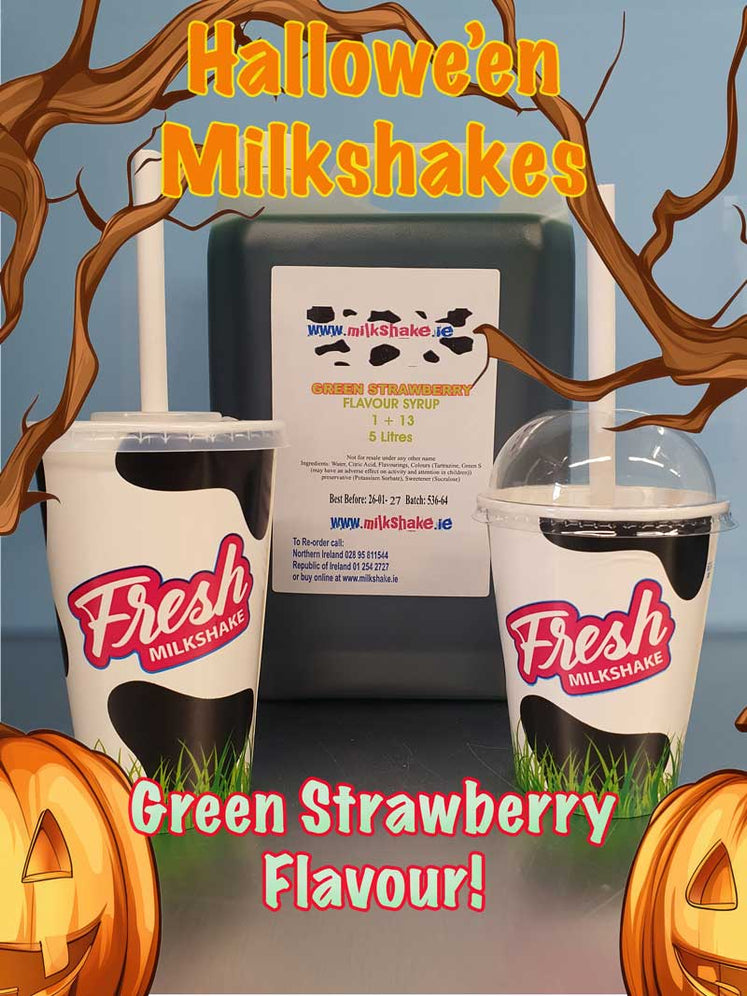 Halloween Green Strawberry Milkshake Mix