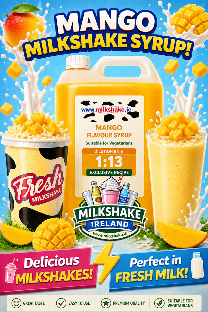 Mango Milkshake Flavouring Syrup