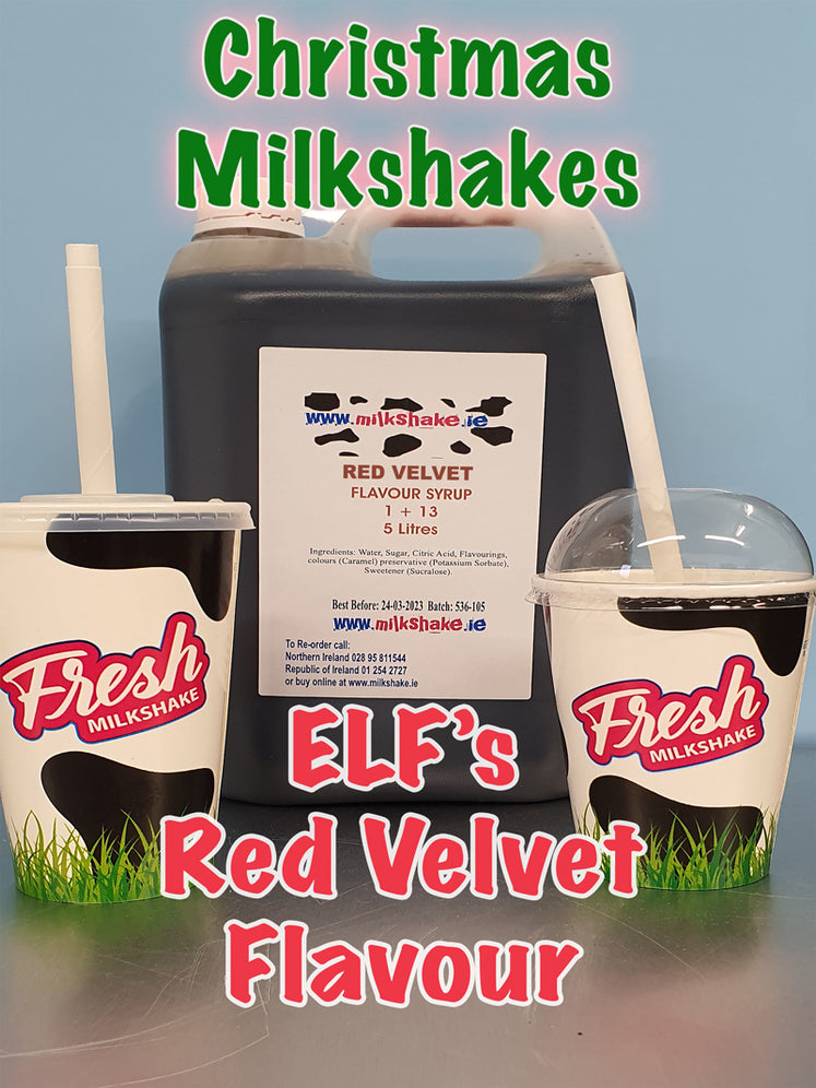 Red Velvet Christmas Milkshake Mix