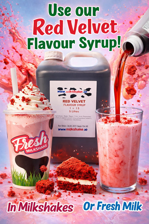 red velvet milkshake