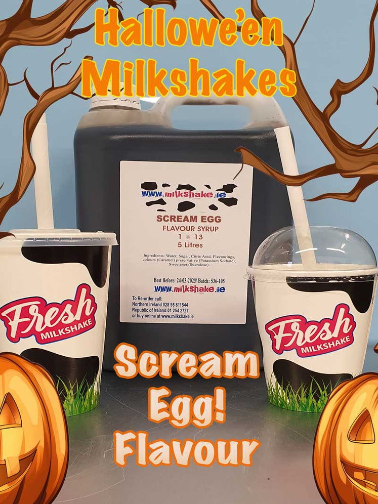Halloween Scream Egg Milkshake Mix - Creamy Chocolate