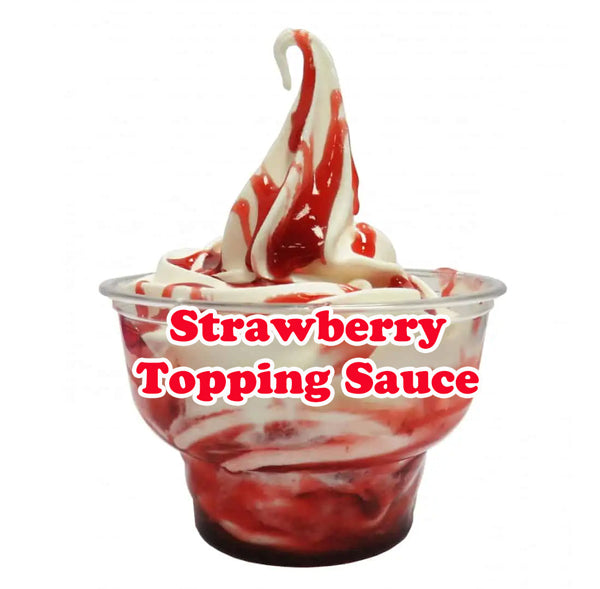 Milkshake Topping Sauce - Strawberry Flavour