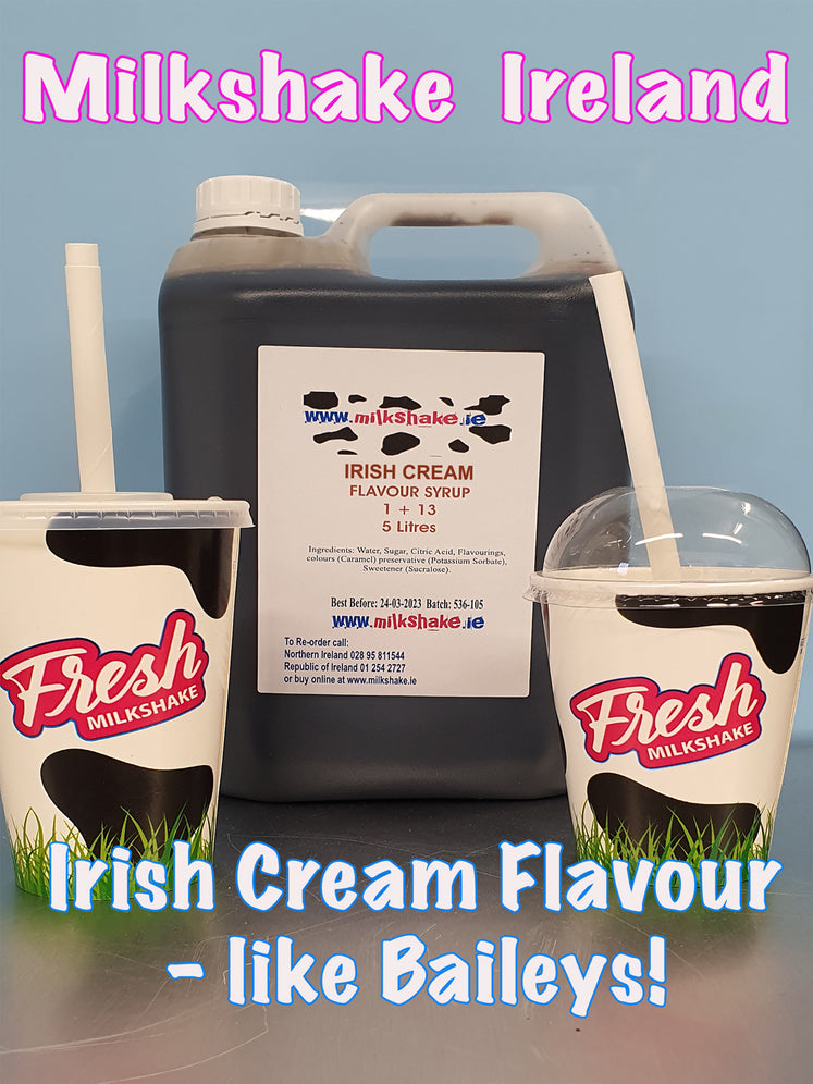 Irish Cream Flavour Milkshake Mix