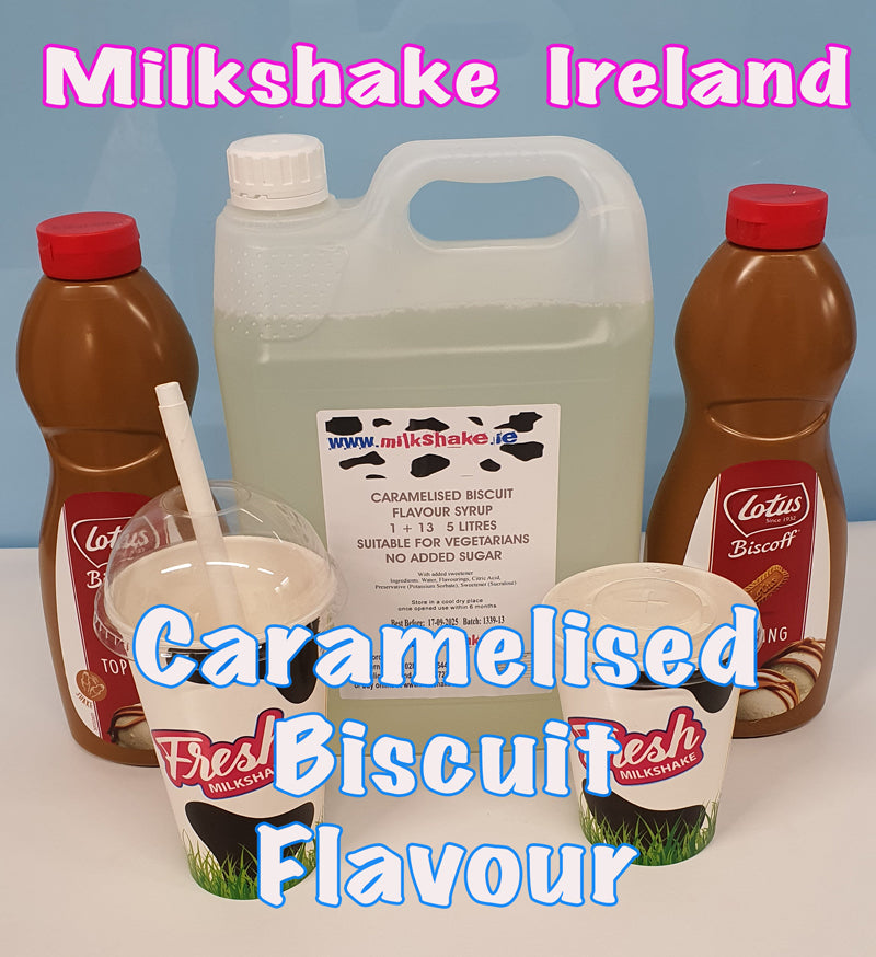 caramelised biscuit milkshake