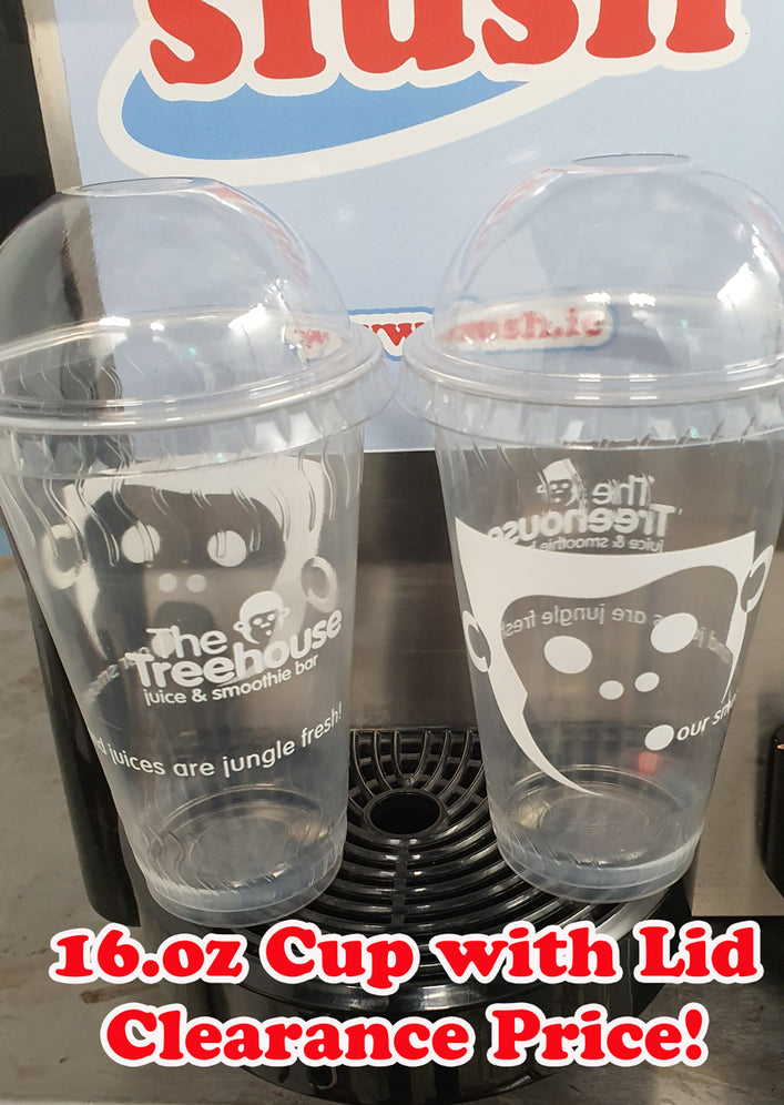 Clearance Milkshake Cups with Lids Included!