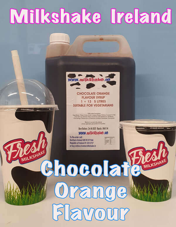 Chocolate Orange Flavour Milkshake Mix