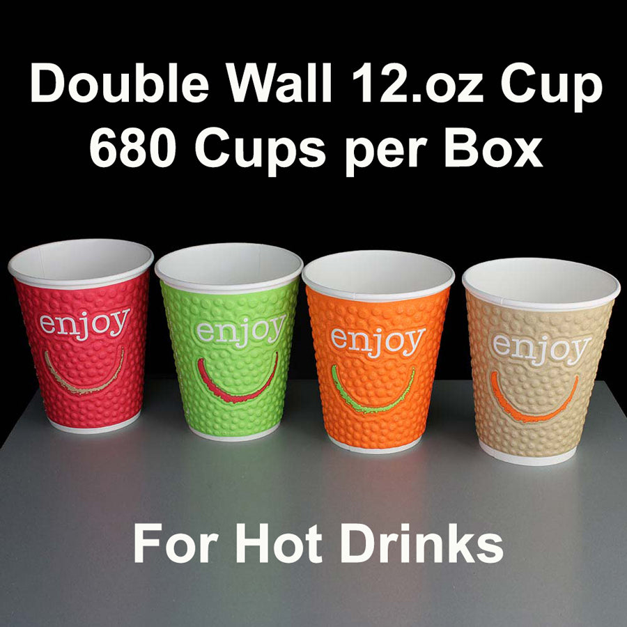 Coffee Cup - Double Wall 12.oz - Box of 680