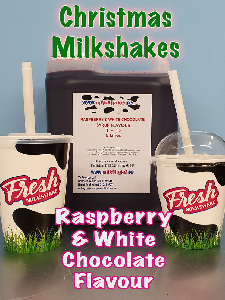 Raspberry and White Chocolate Milkshake Mix