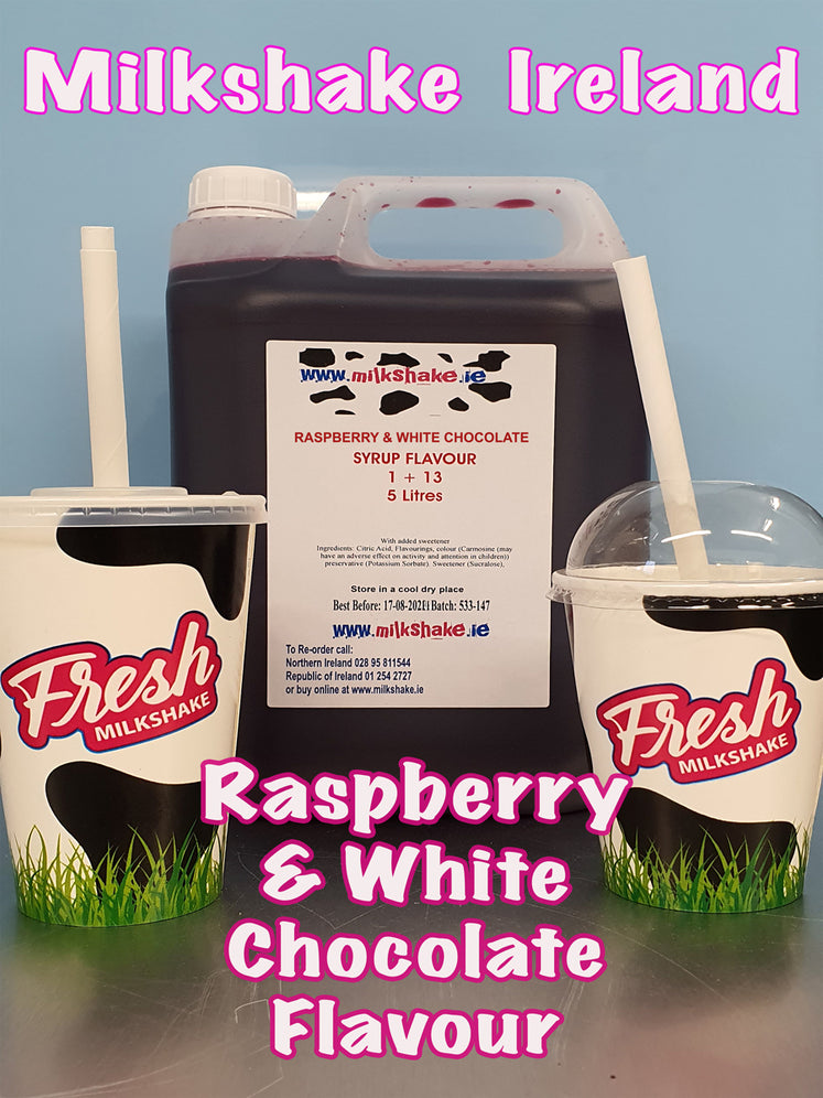 Raspberry and White Chocolate Milkshake Mix