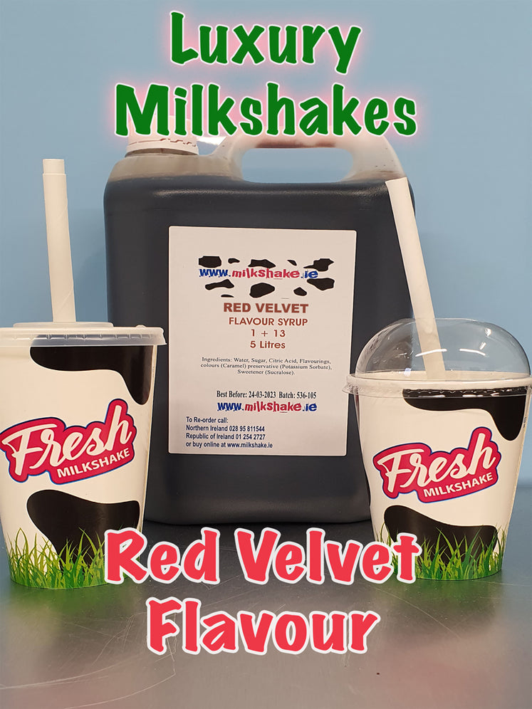 Red Velvet Luxury Milkshake Mix