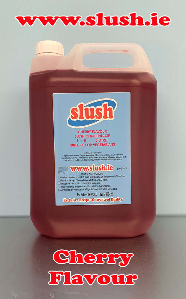 Cherry Slush Mix 5 litre