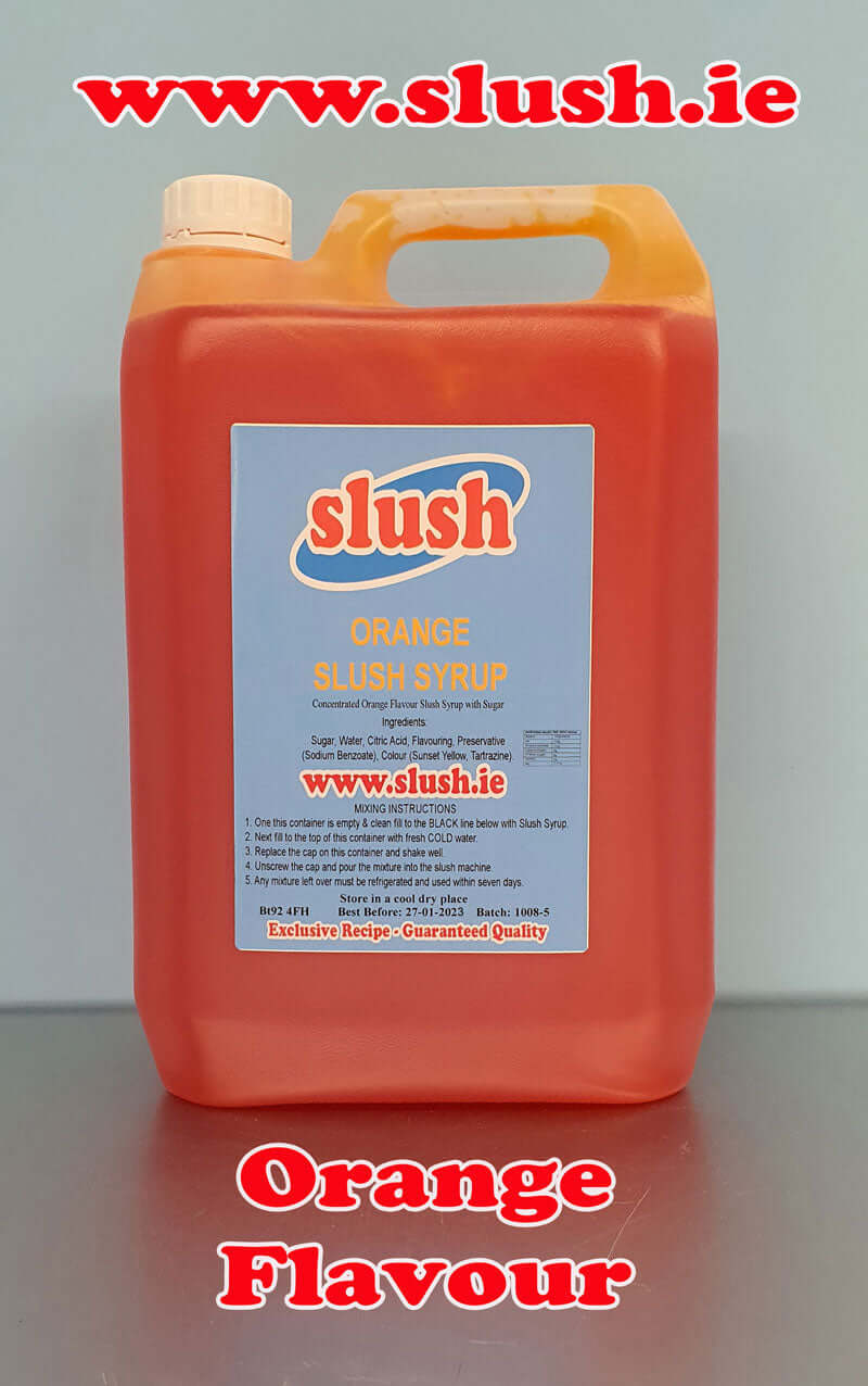 Orange Slush Mix 5 litre