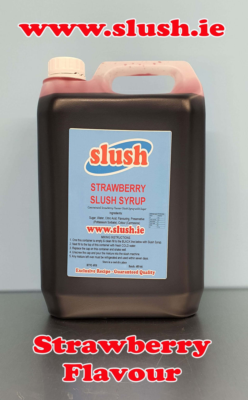 Strawberry Slush Mix 5 litre